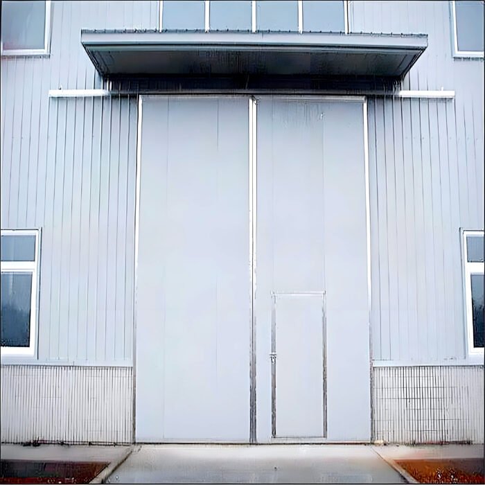Workshop door
